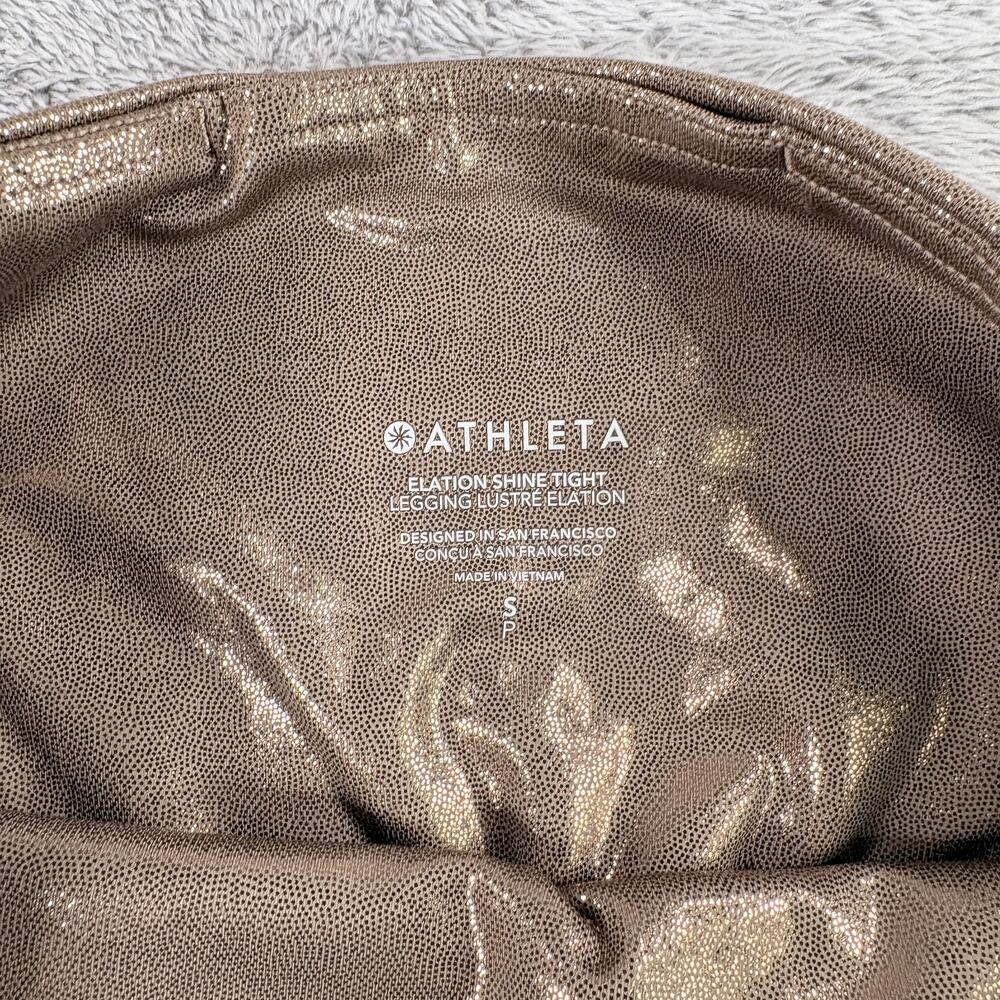 Athleta Salutations Stash Shine Tight Leggings Bundle of 2 Size Small EUC - Picture 11 of 11